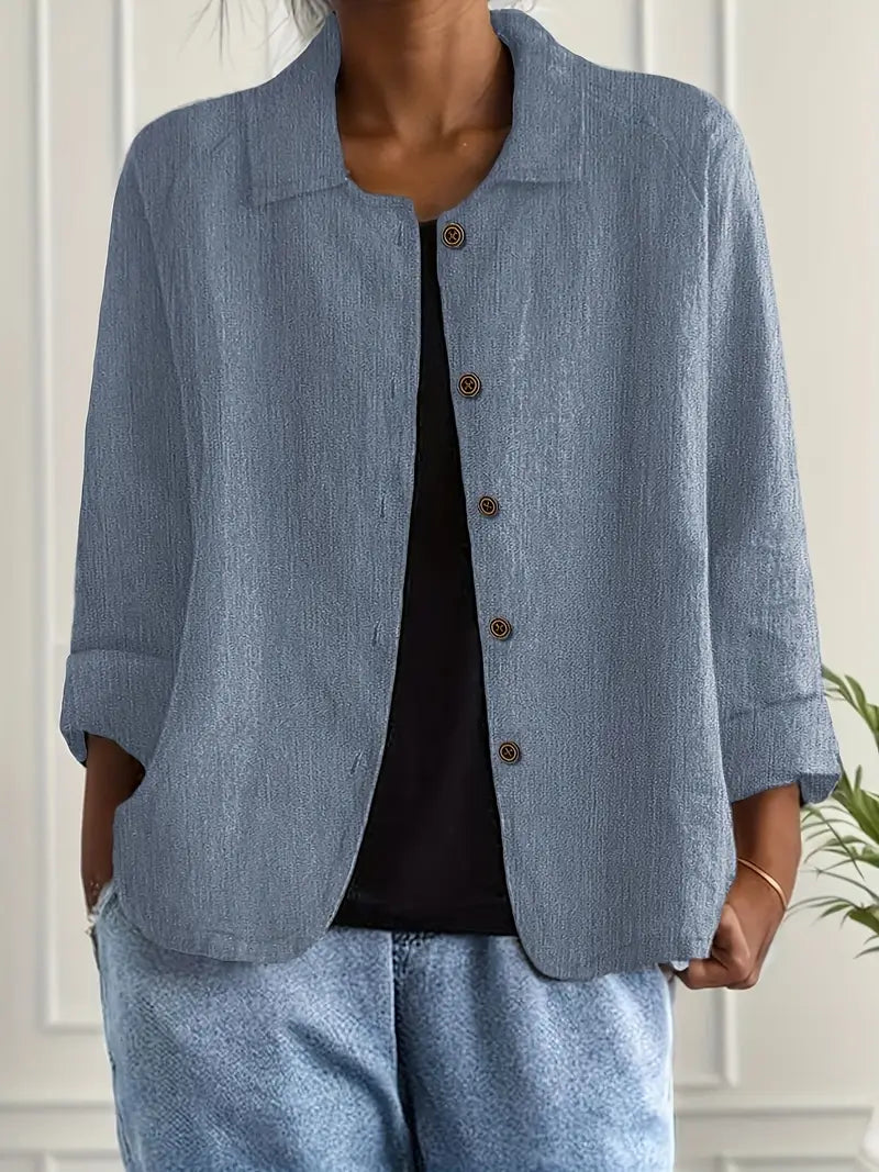 Ayani™ | Casual Comfortable 100% Cotton Blouse