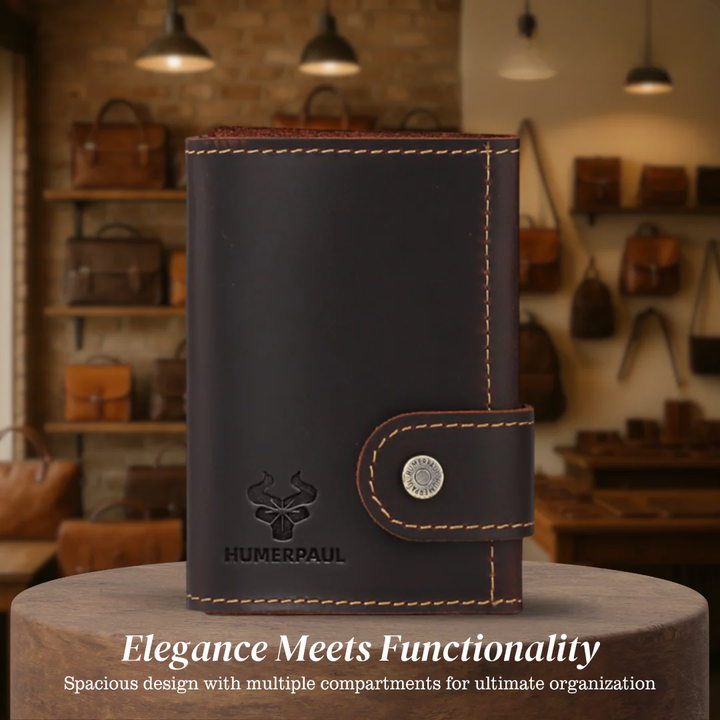 Mark | RFID Leather Money Clip | Wallet