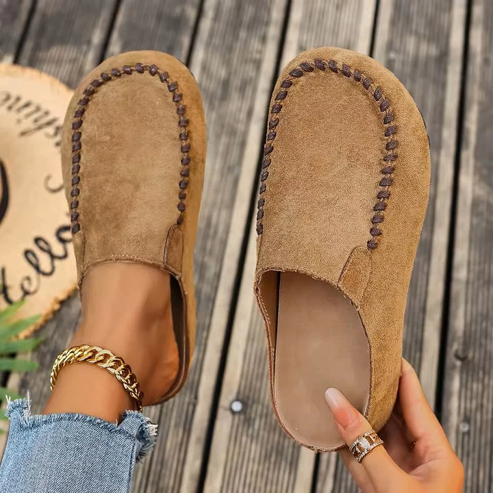 Darcie™ – Vintage Orthopaedic Leather Mules
