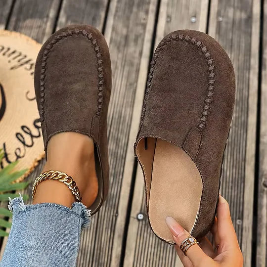 Darcie™ – Vintage Orthopaedic Leather Mules