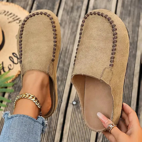 Darcie™ – Vintage Orthopaedic Leather Mules