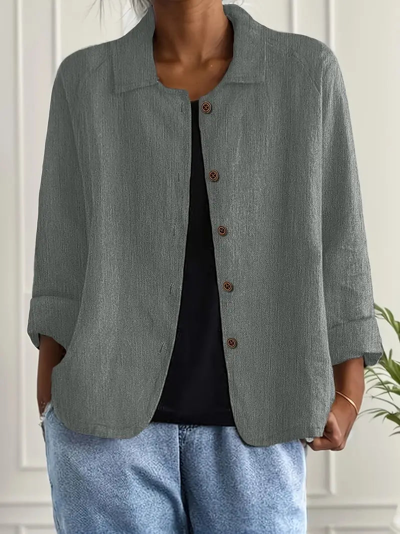 Ayani™ | Casual Comfortable 100% Cotton Blouse