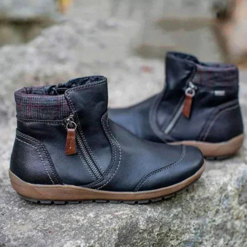 Moira™ |  Premium Zipper Orthopedic Waterproof Boots