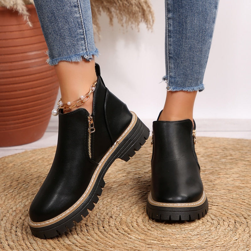 Eveline - Elegant Ankle Boots with a Comfortable Fit
