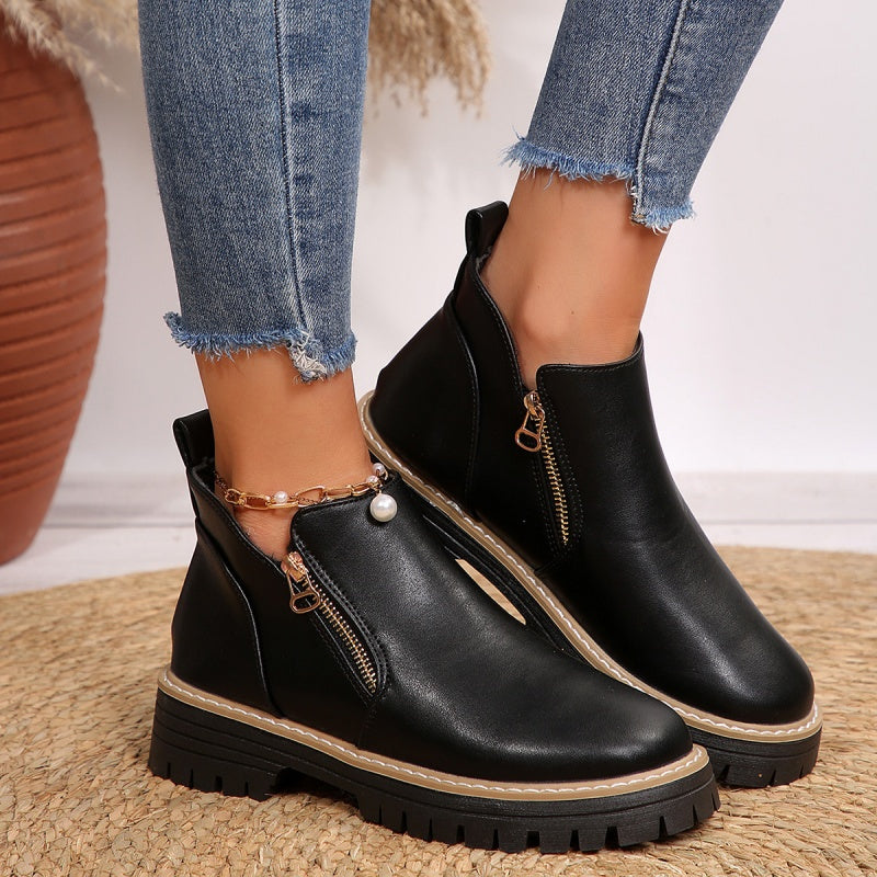 Eveline - Elegant Ankle Boots with a Comfortable Fit