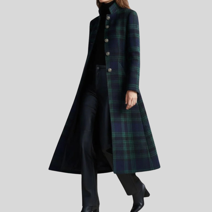 Matilda™ | Timeless Plaid Elegant Coat