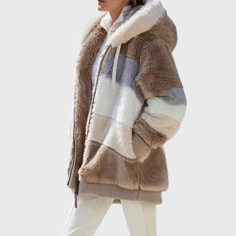Alinta™ – Plush Hooded Fleece Jacket