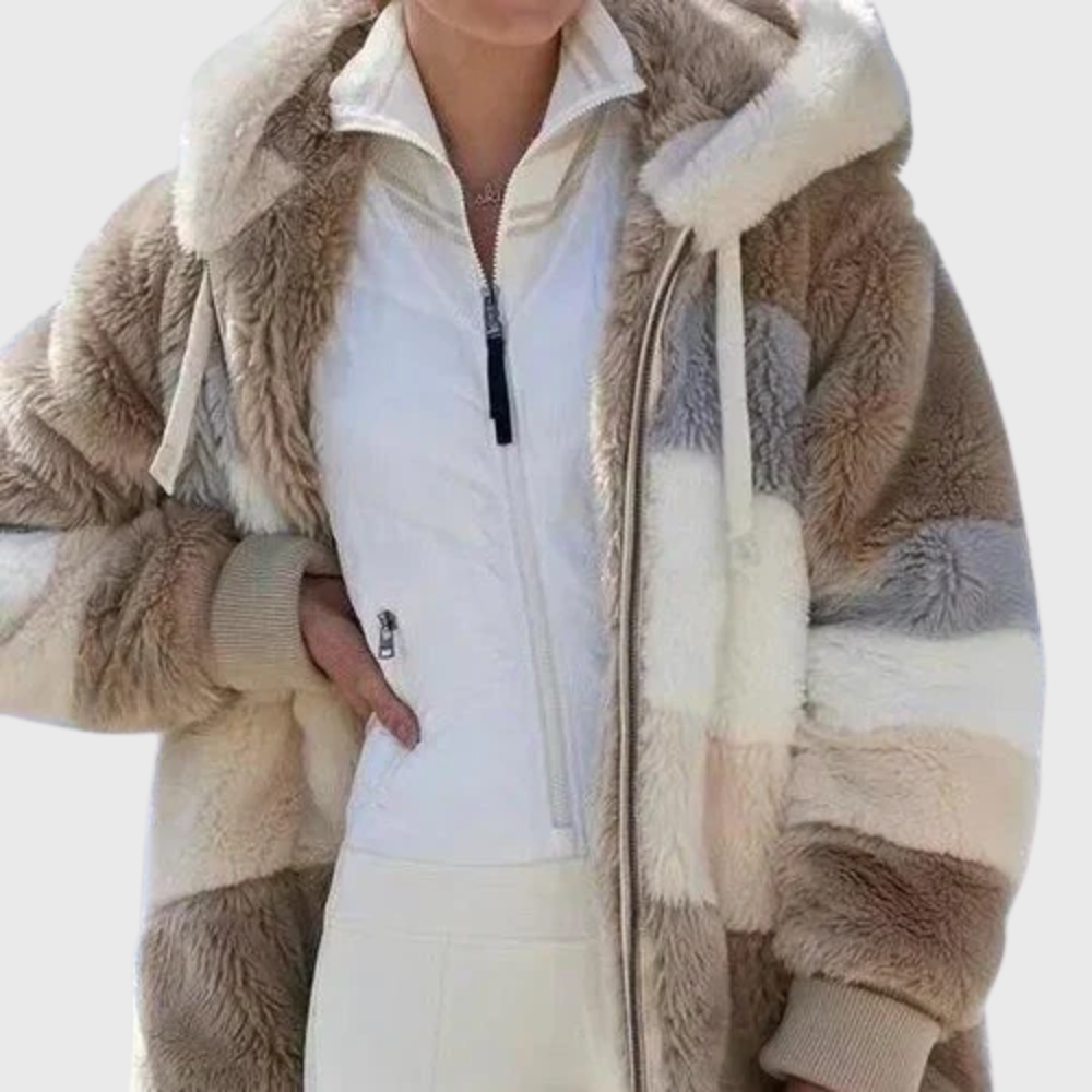 Alinta™ – Plush Hooded Fleece Jacket