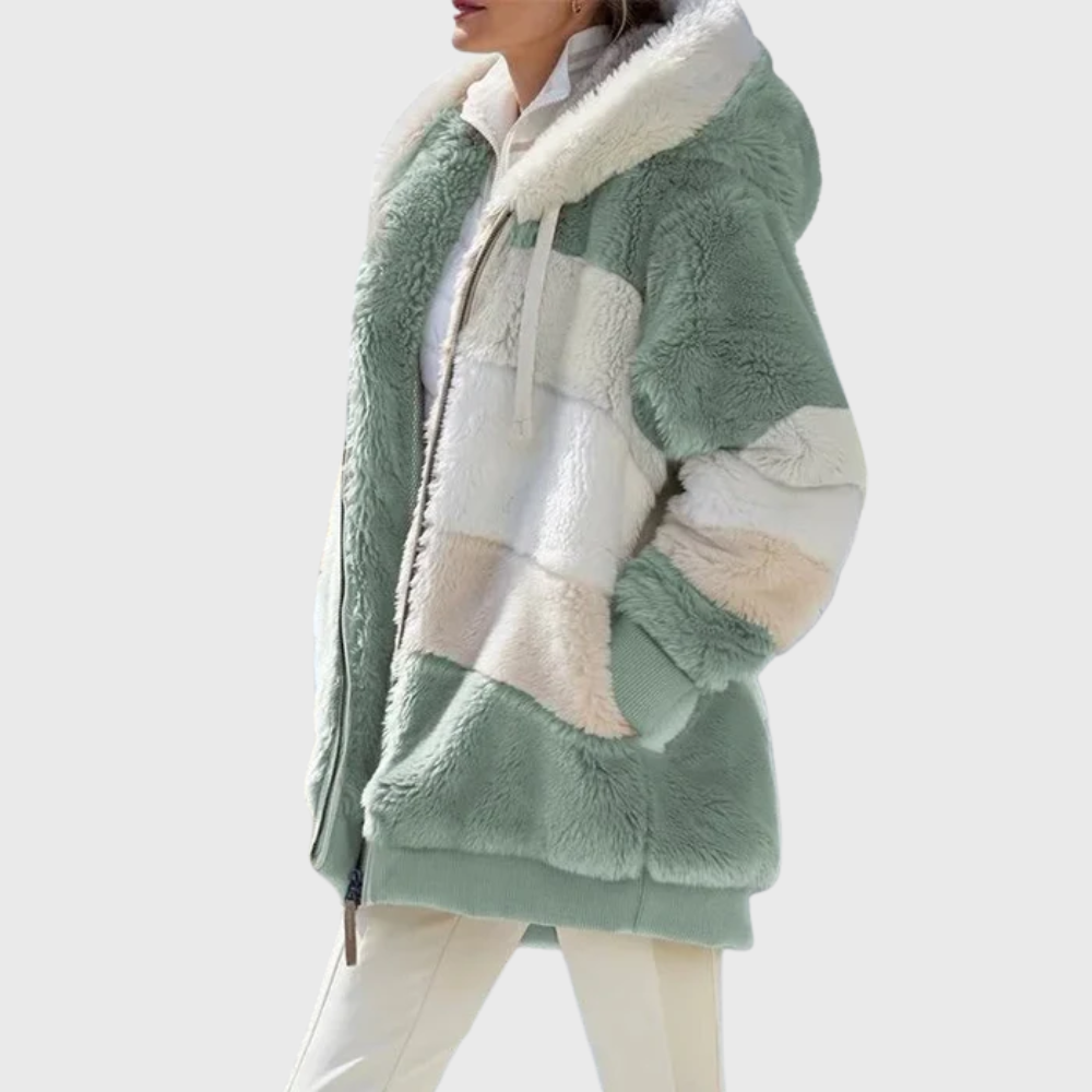 Alinta™ – Plush Hooded Fleece Jacket