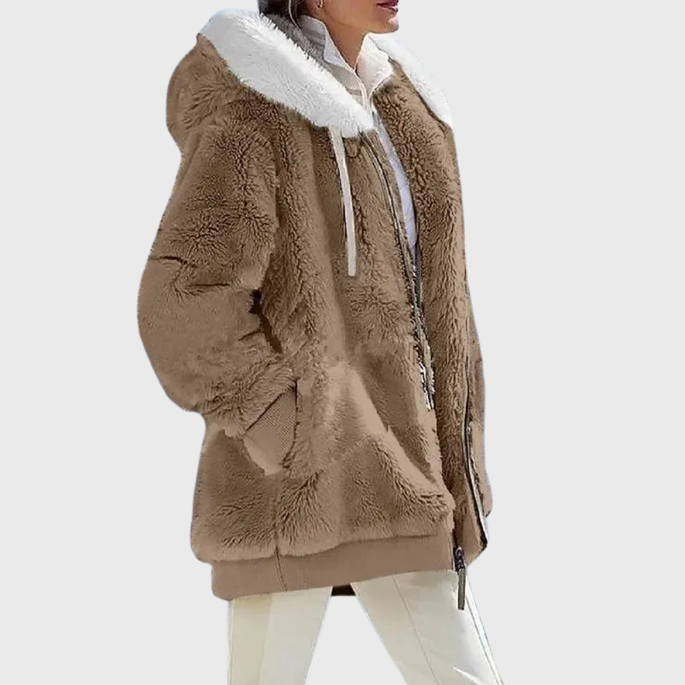 Alinta™ – Plush Hooded Fleece Jacket
