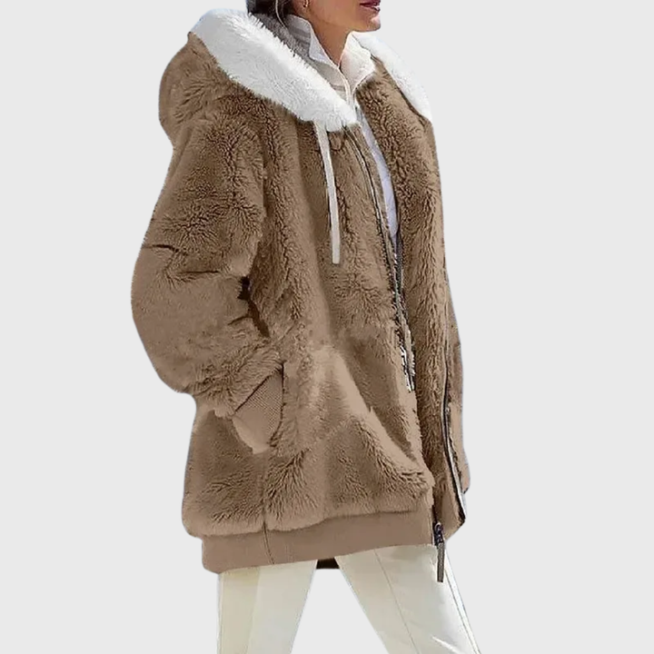 Alinta™ – Plush Hooded Fleece Jacket