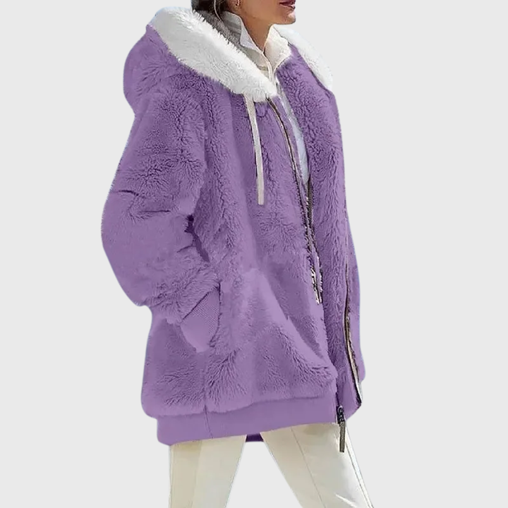 Alinta™ – Plush Hooded Fleece Jacket