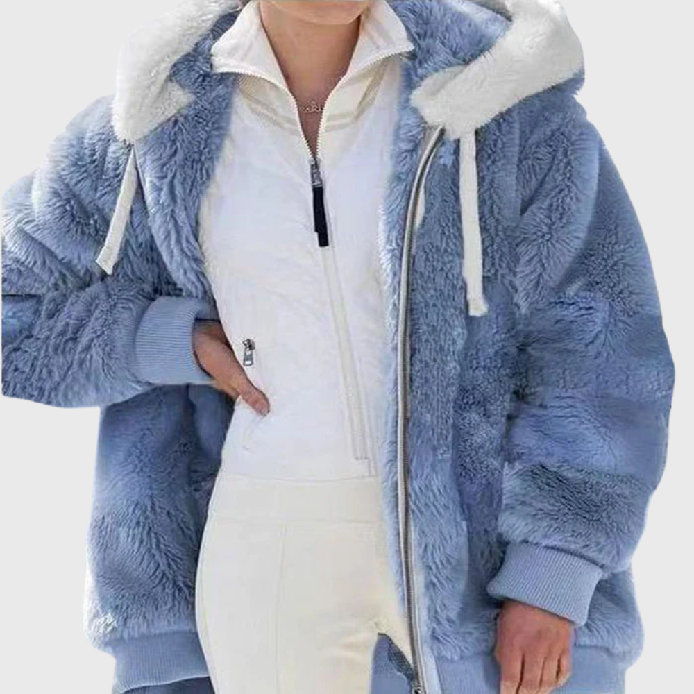 Alinta™ – Plush Hooded Fleece Jacket