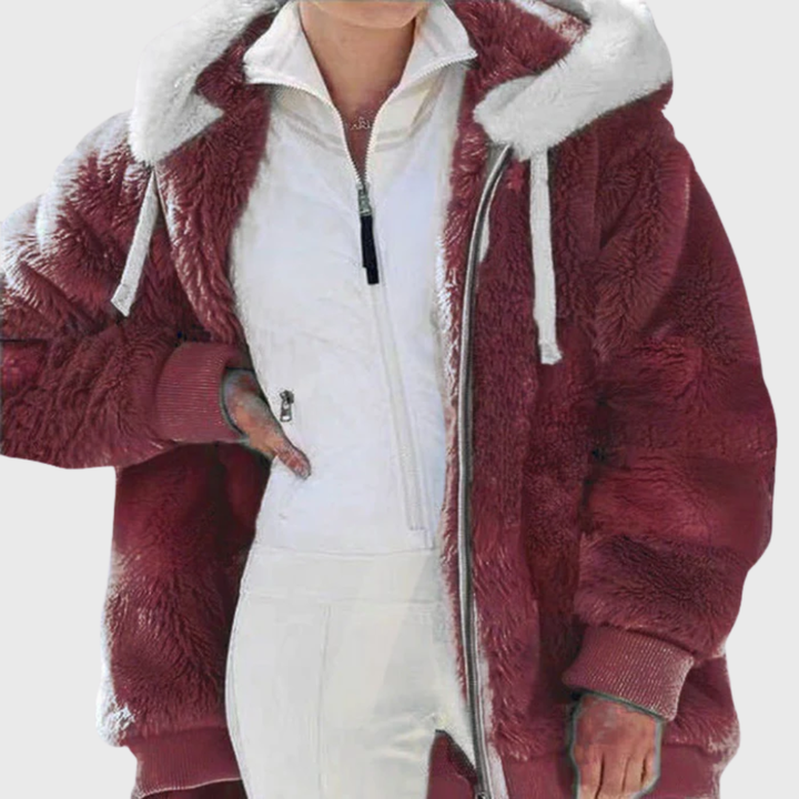 Alinta™ – Plush Hooded Fleece Jacket