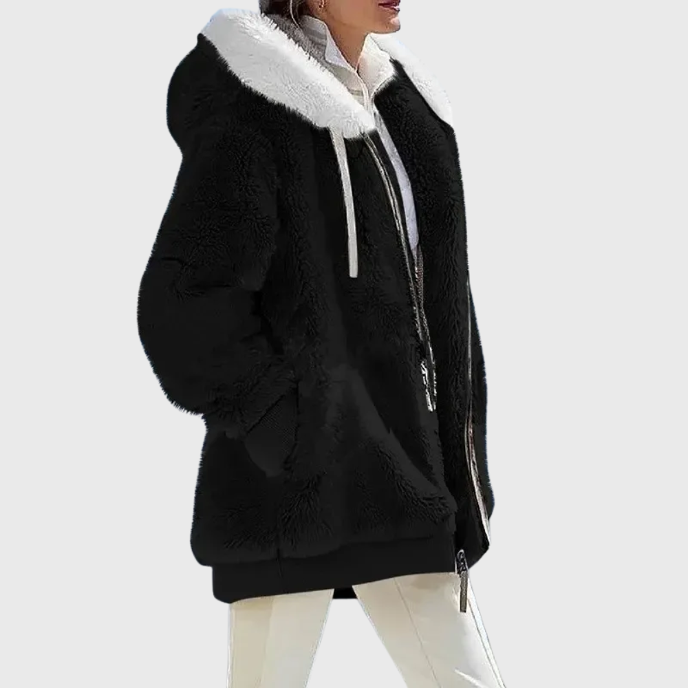 Alinta™ – Plush Hooded Fleece Jacket