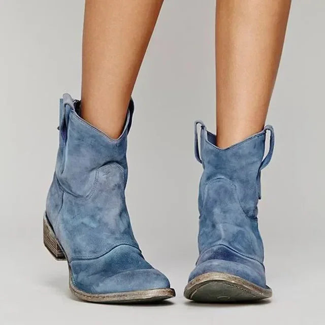 Harley™ Vintage Cowboy Ankle Boots