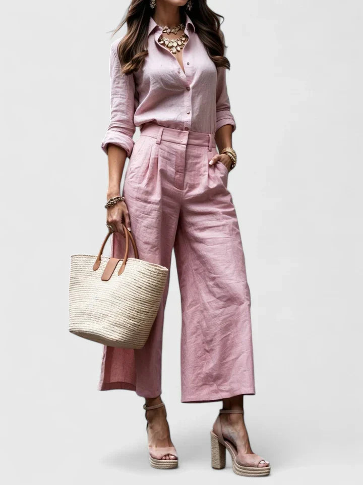Zaryelle | Comfortable Two-Piece Set