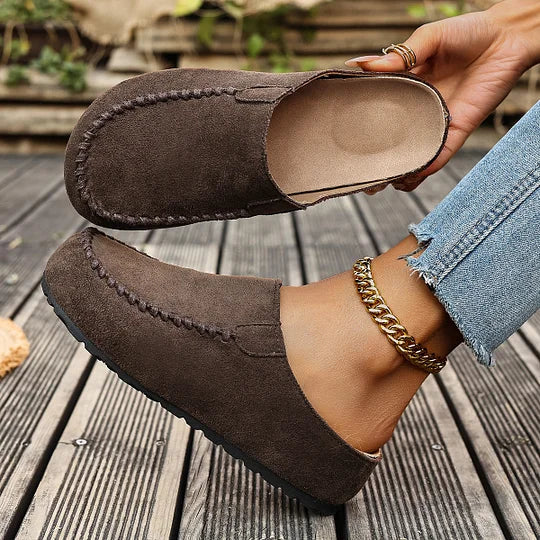 Darcie™ – Vintage Orthopaedic Leather Mules