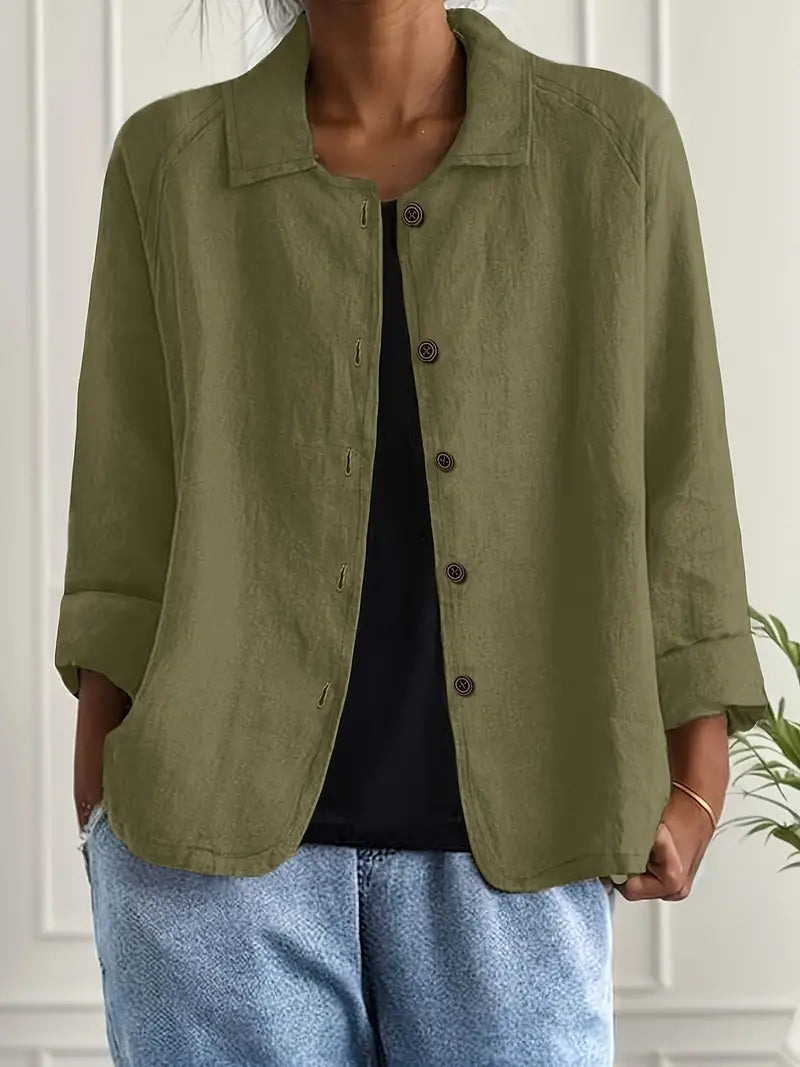 Ayani™ | Casual Comfortable 100% Cotton Blouse