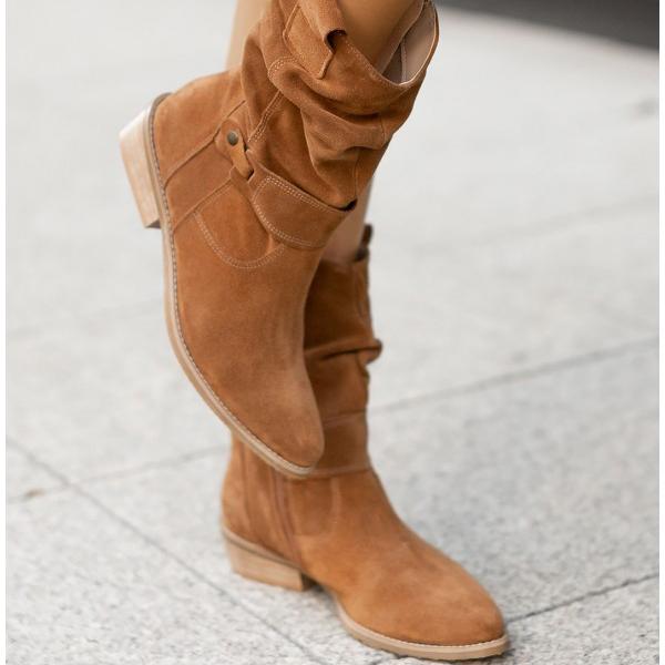 Patricia | Relaxed Suede Ankle Boots