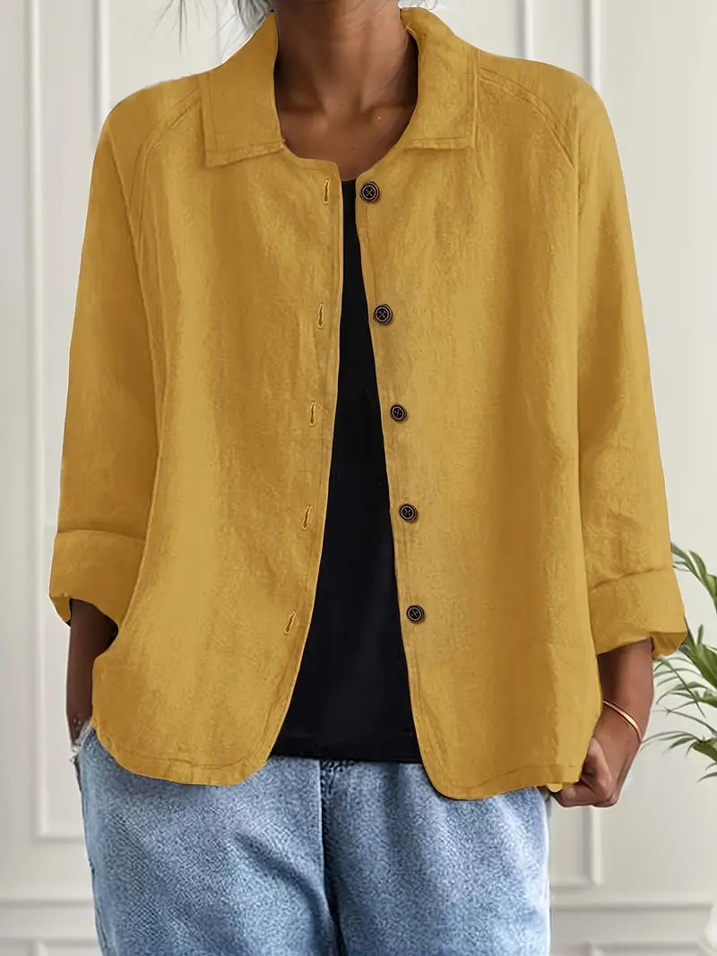 Ayani™ | Casual Comfortable 100% Cotton Blouse