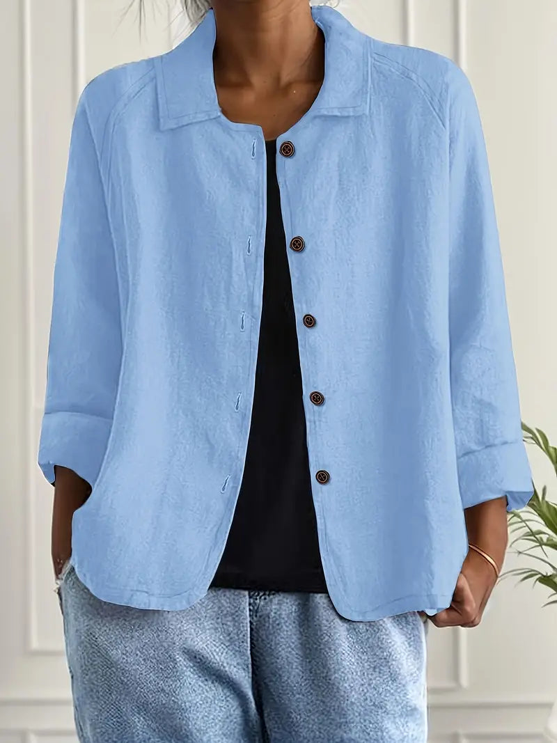 Ayani™ | Casual Comfortable 100% Cotton Blouse