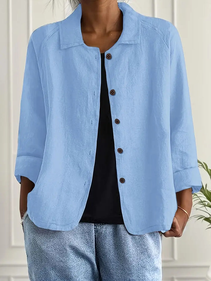 Ayani™ | Casual Comfortable 100% Cotton Blouse